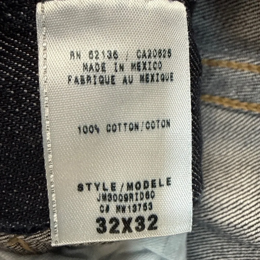 Guess Jeans Mens 32 JM3009RID60 Cabana Wash Dark Distressed NEW
